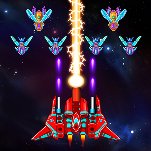 Galaxy Attack: Alien Shooter v55.8 MOD APK (Unlimited Money/VIP Unlocked)