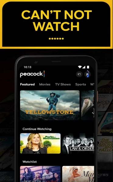 Peacock TV apk mod